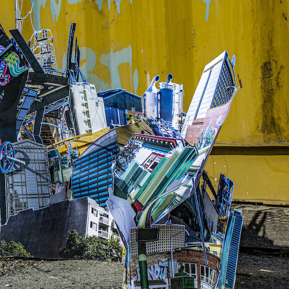 Sculpture by Amy Yoshitsu, Recent Artist in Residence at Esalen