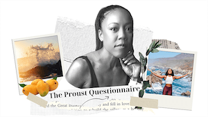 The Proust Questionnaire with Sadia Bruce